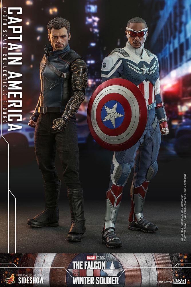 Hot toys captain america shop winter soldier