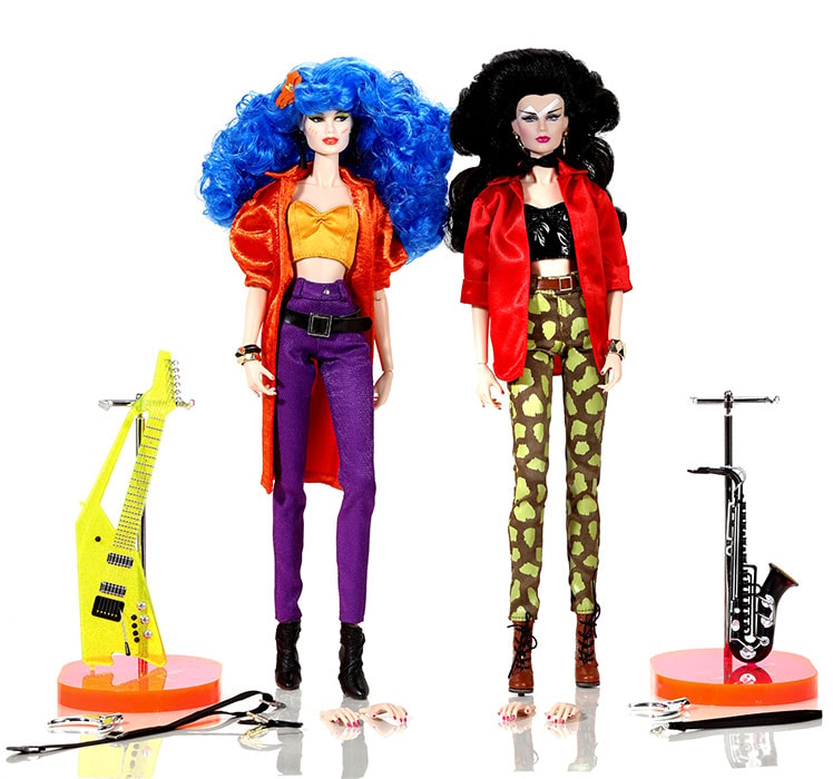 Jem and the Holograms I like Your Style - Mary "Stormer" Phillips™ and Jetta Burns™ Two-Doll Gift Set Collectible Doll  (Prototype Shown) View 14