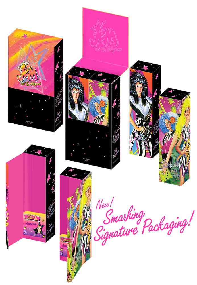Jem and the Holograms I like Your Style - Mary "Stormer" Phillips™ and Jetta Burns™ Two-Doll Gift Set Collectible Doll  (Prototype Shown) View 15