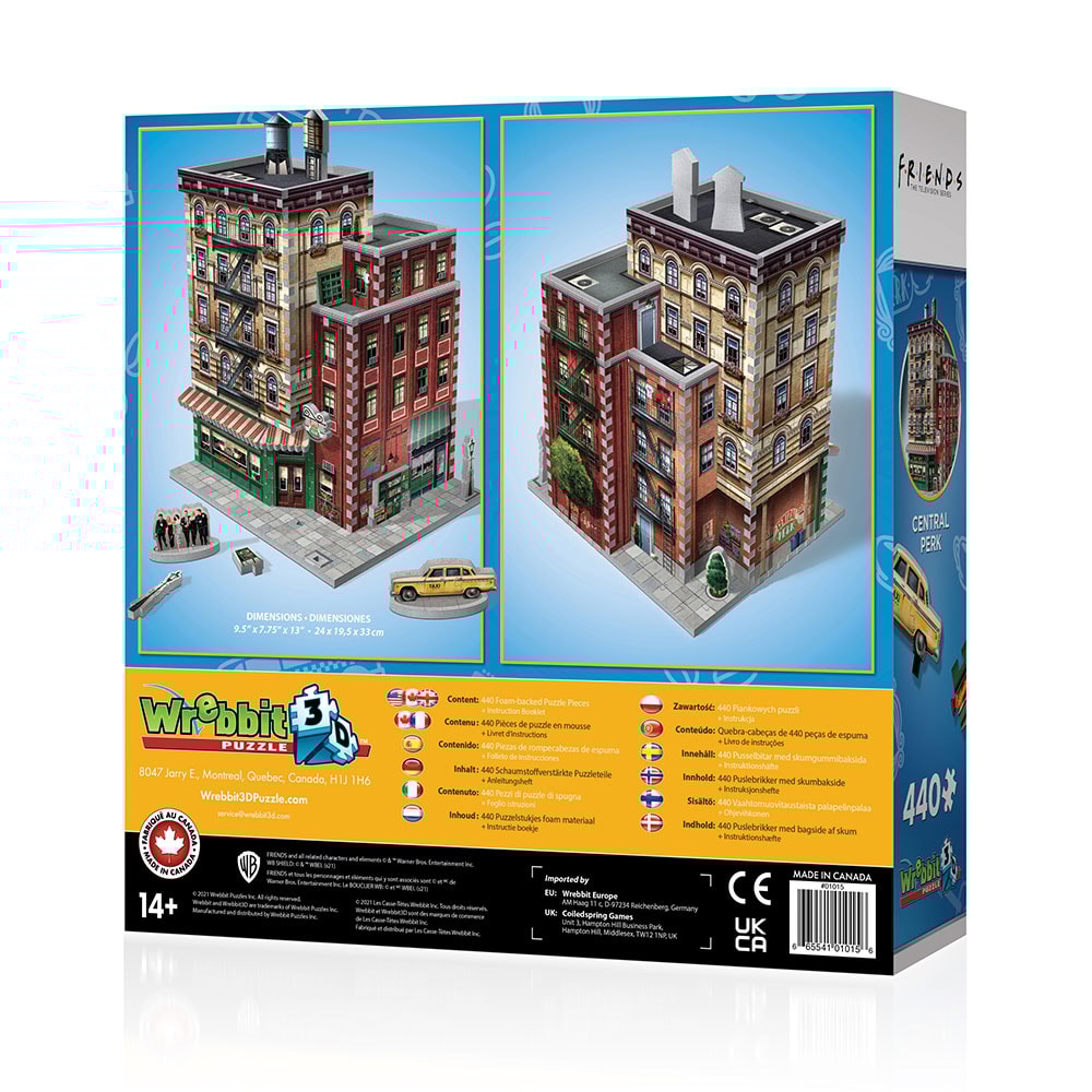 Central Perk 3D Puzzle