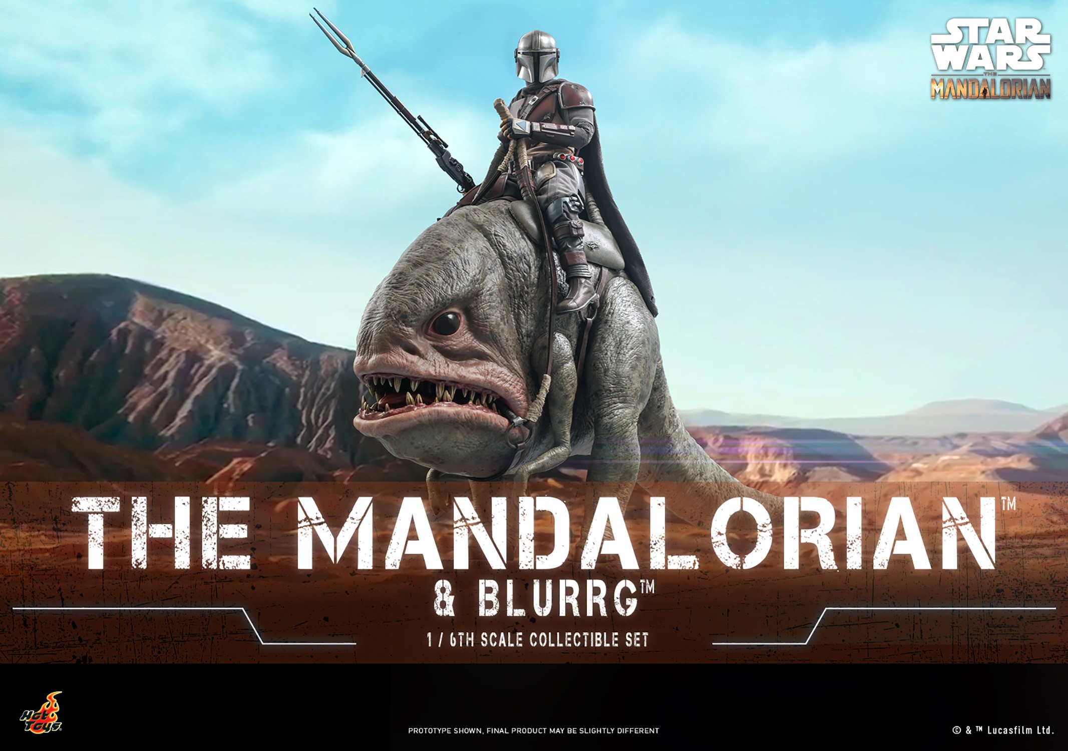Mandalorian™ & Blurrg™ (Prototype Shown) View 6