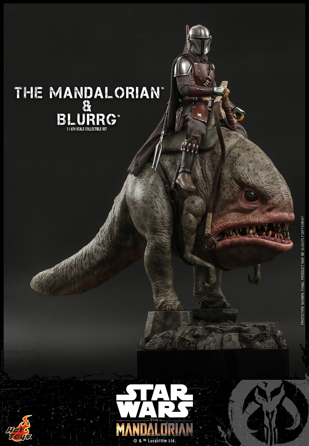 Mandalorian™ & Blurrg™ (Prototype Shown) View 9