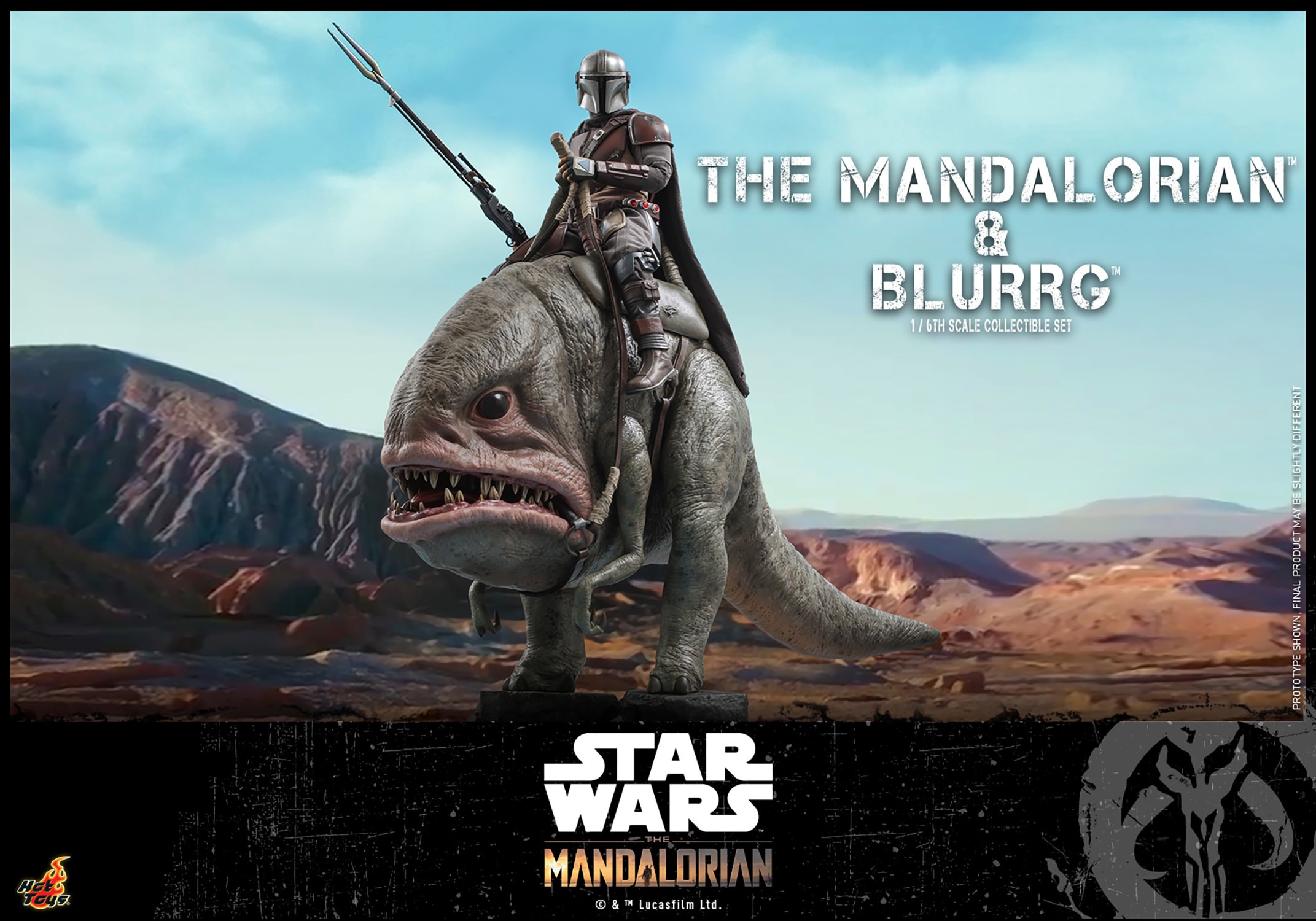 Mandalorian™ & Blurrg™ (Prototype Shown) View 11