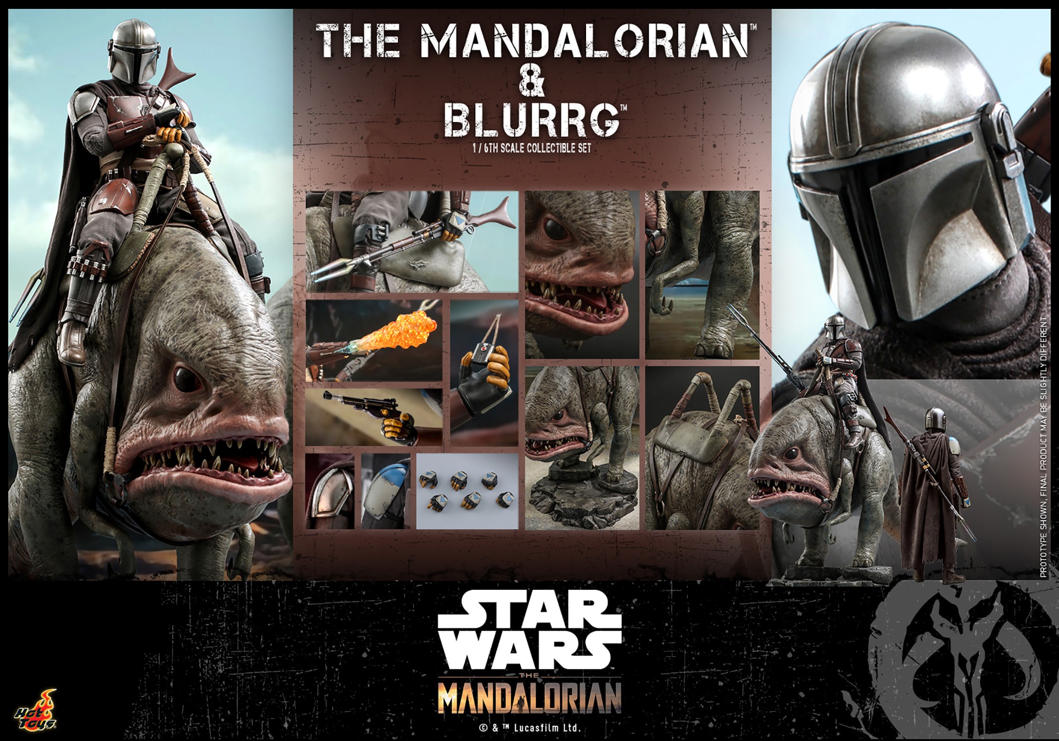 Mandalorian™ & Blurrg™ (Prototype Shown) View 17