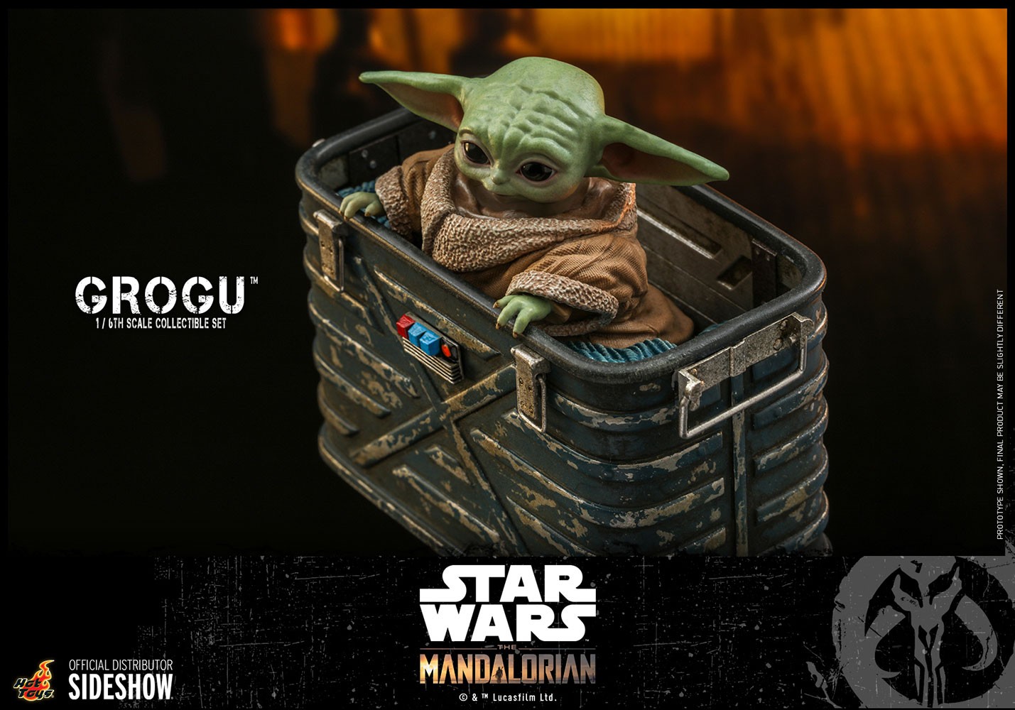 Grogu™ Sixth Scale Figure Set (Prototype Shown) View 9