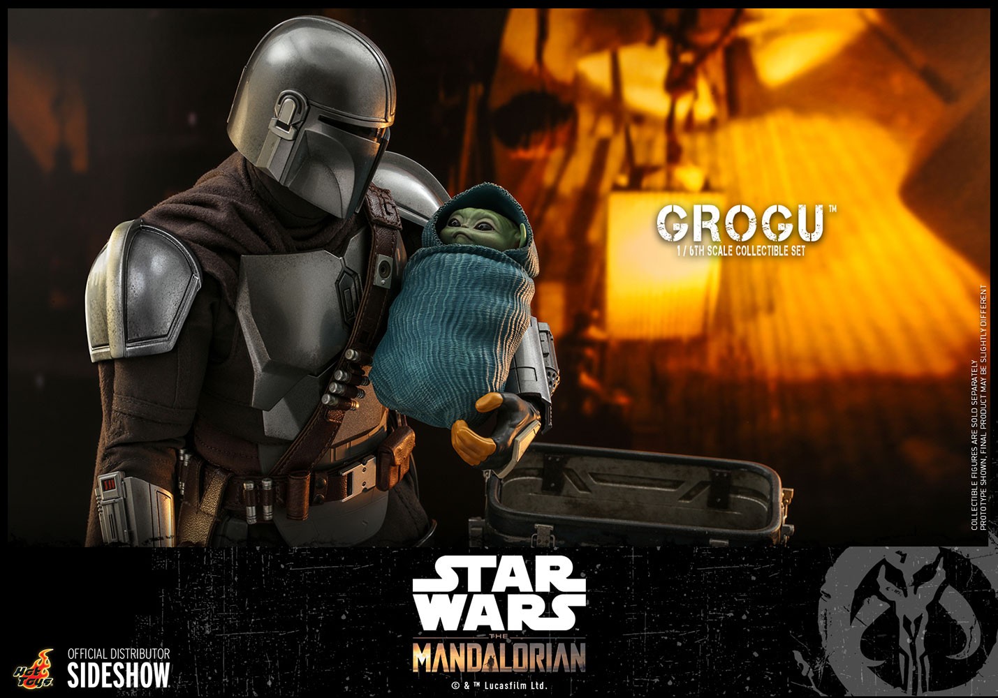 Grogu™ Sixth Scale Figure Set (Prototype Shown) View 8
