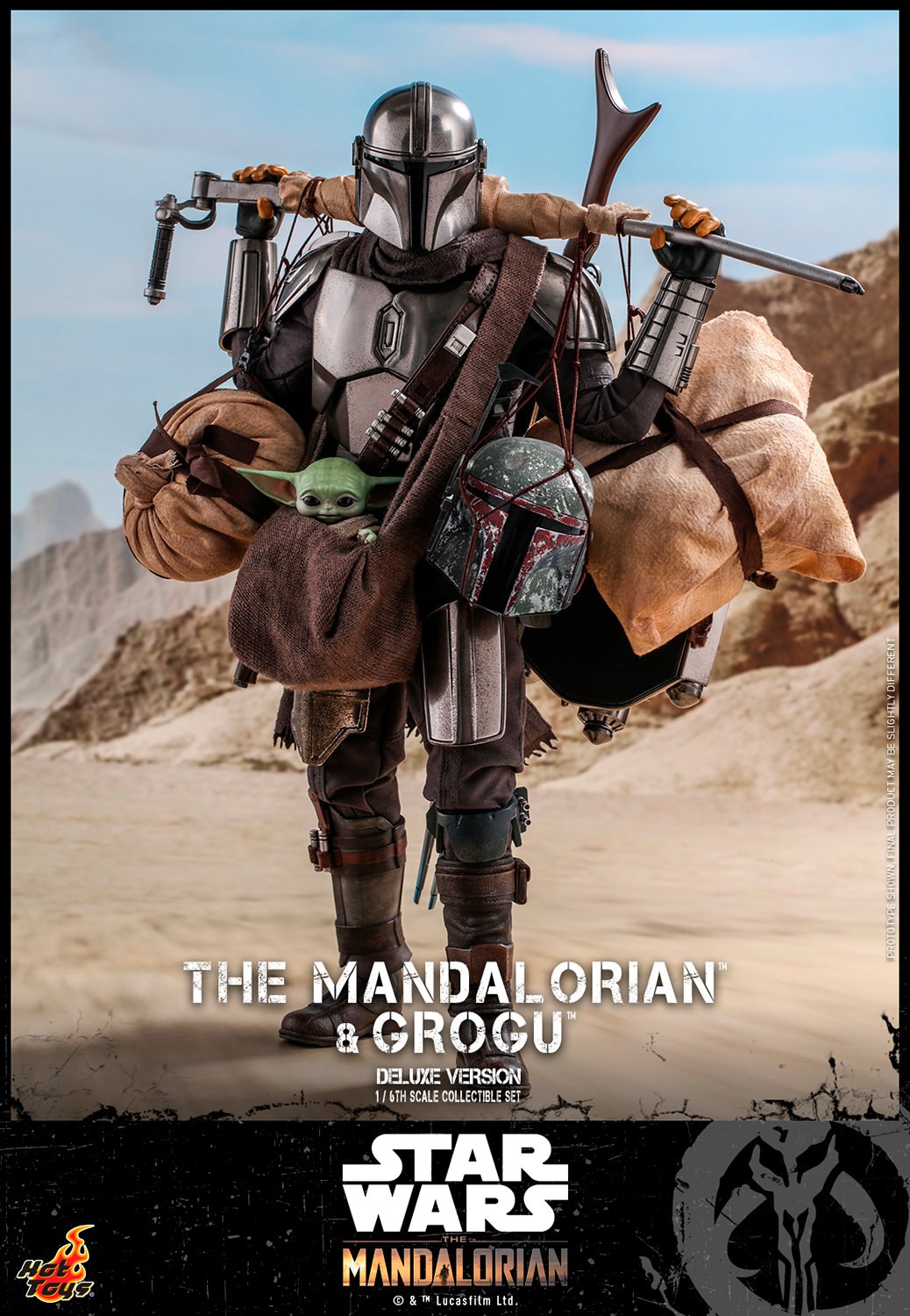 The Mandalorian™ and Grogu™ (Deluxe Version) Collector Edition (Prototype Shown) View 4