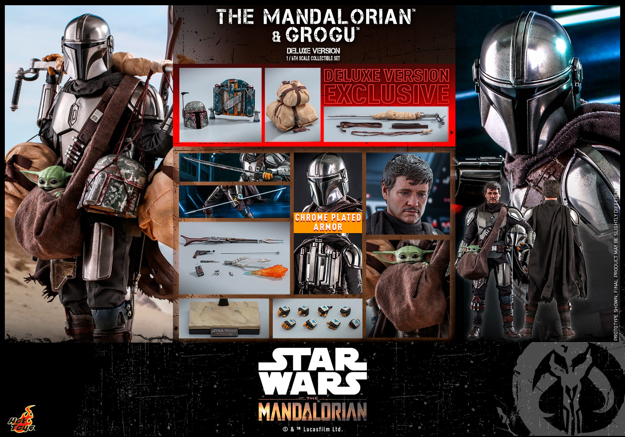 The Mandalorian™ and Grogu™ (Deluxe Version) Collector Edition (Prototype Shown) View 20