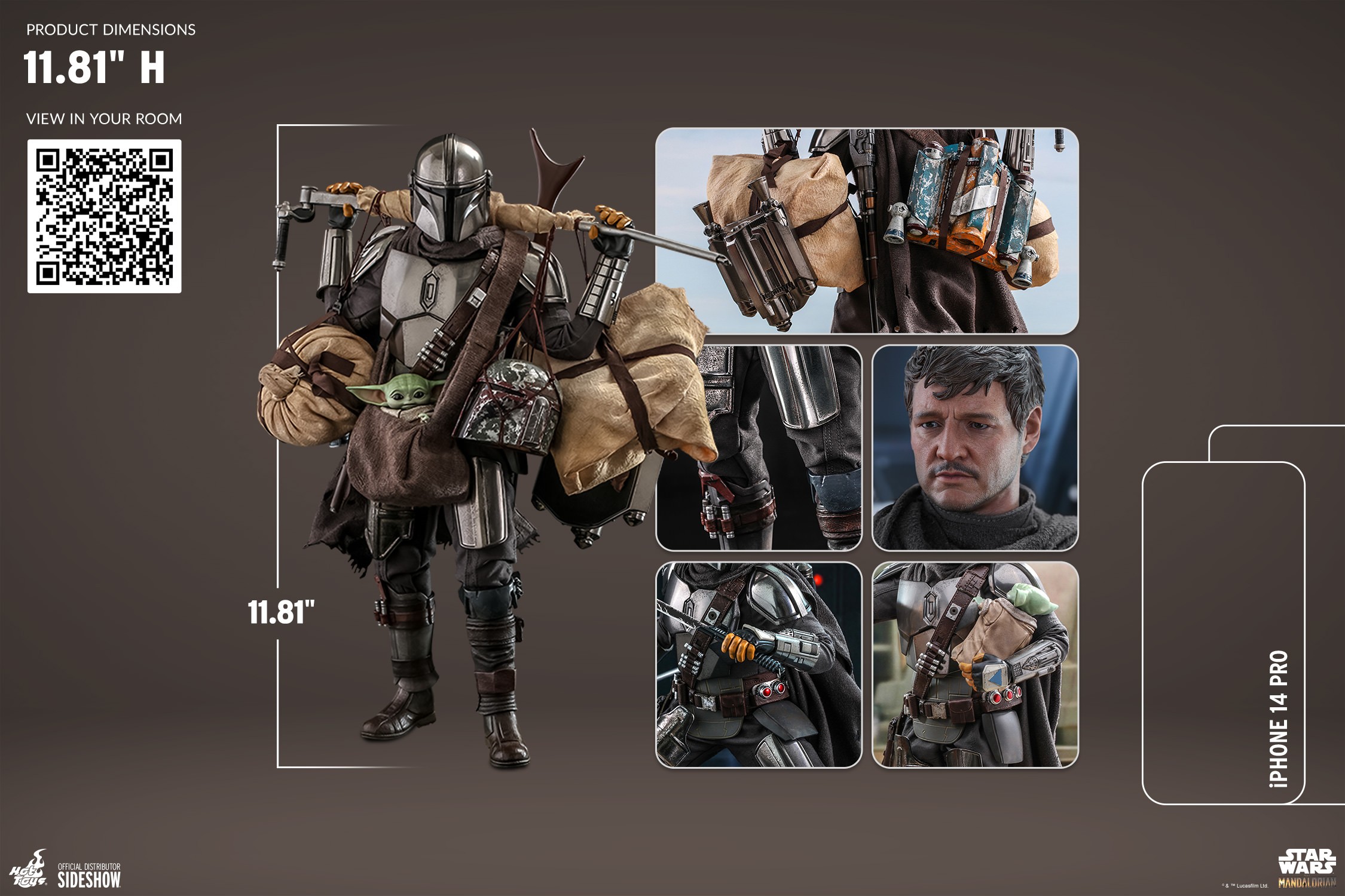 The Mandalorian™ and Grogu™ (Deluxe Version) Collector Edition (Prototype Shown) View 2
