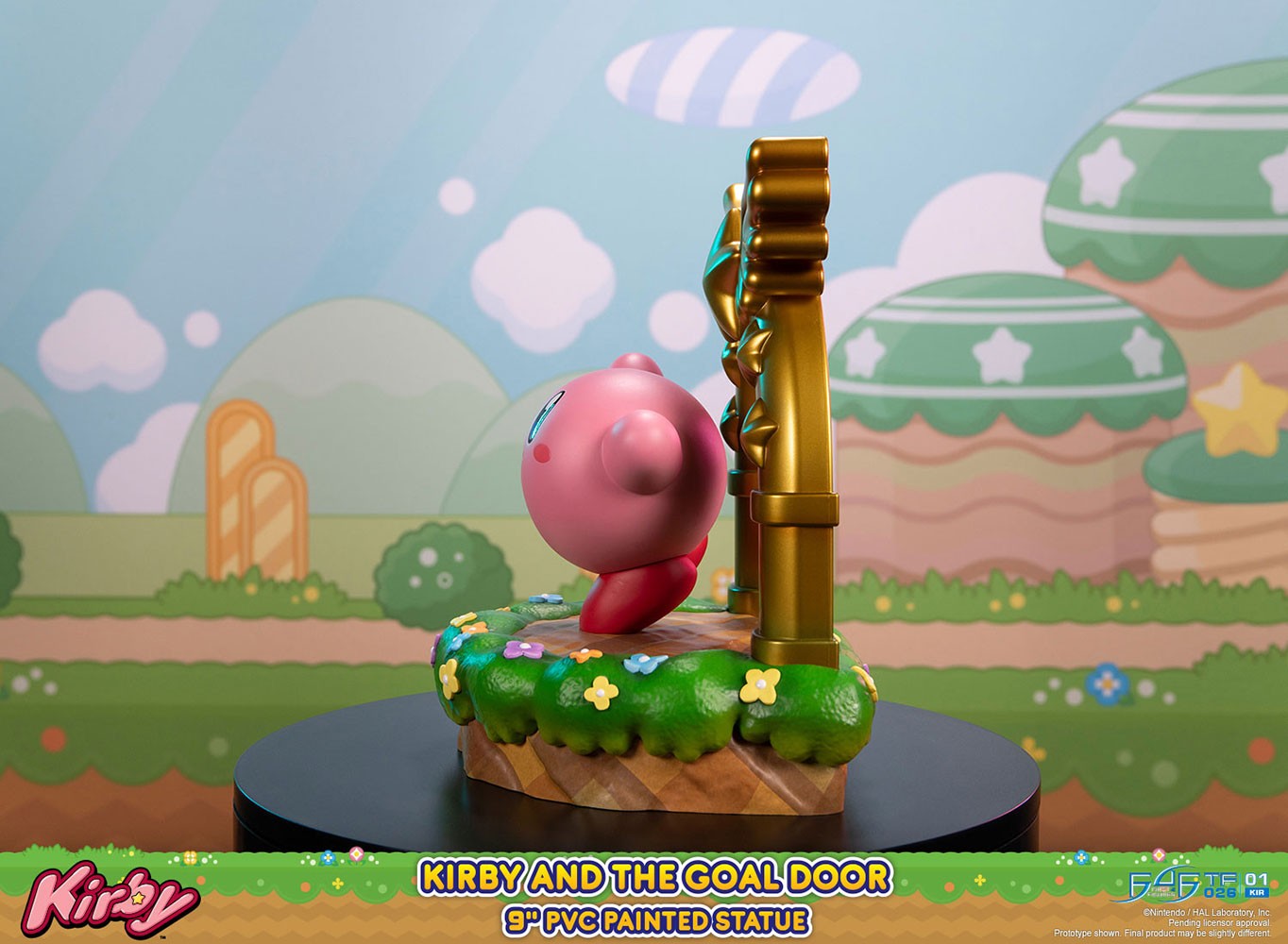 Kirby and the Goal Door PVC Statue | Sideshow Collectibles