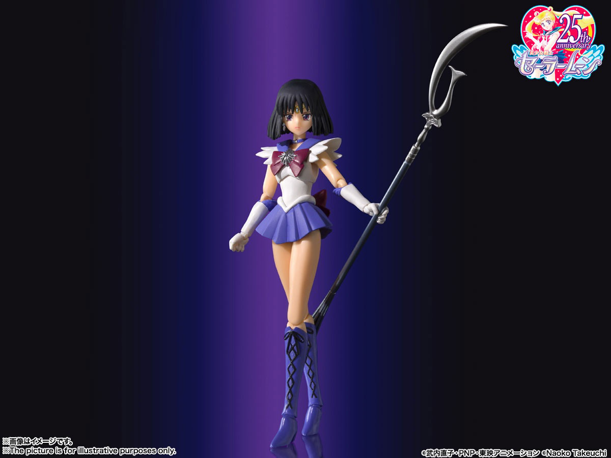 Sailor Moon Sailor Saturn (Animation Color Edition) Action Figure  View 6