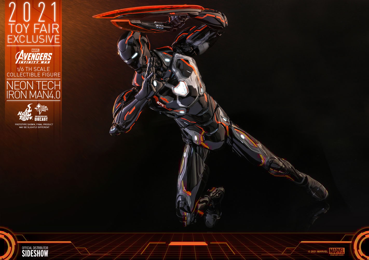 Iron Man Neon Tech 4.0