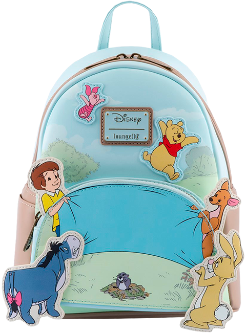 Winnie The Pooh 95th Anniversary Celebration Toss Mini Backpack