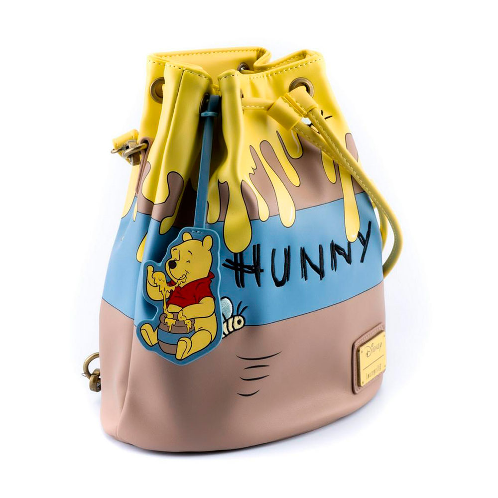 Winnie The Pooh 95TH Anniversary Honeypot Convertible Bucket Backpack- Prototype Shown