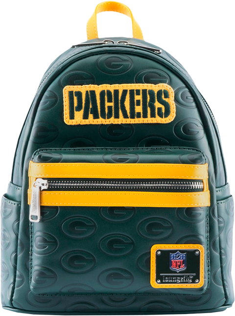 Greenbay Packers Logo Mini Backpack (Prototype Shown) View 6
