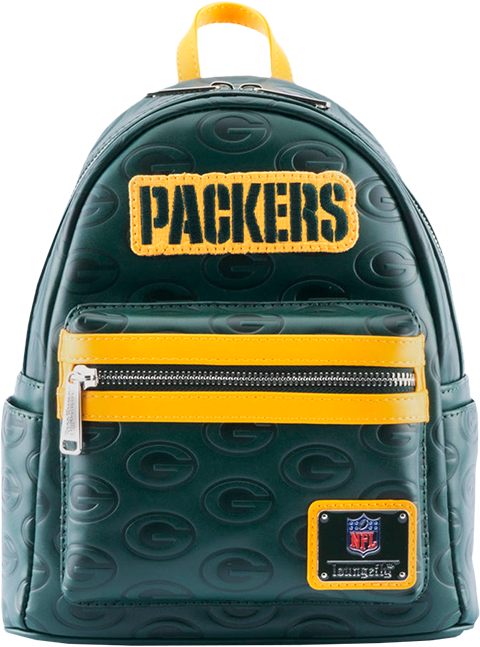 Greenbay Packers Logo Mini Backpack (Prototype Shown) View 6