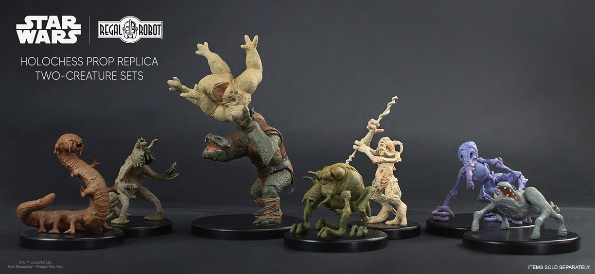 K'lor'slug™ & Ng'ok™ Collectible Set by Regal Robot | Sideshow