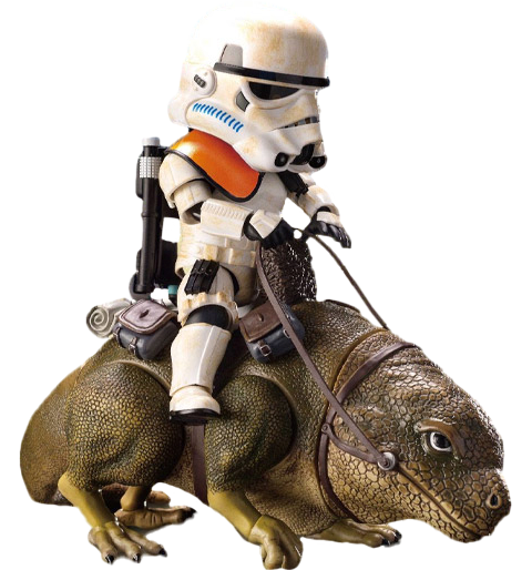 Dewback and Sandtrooper