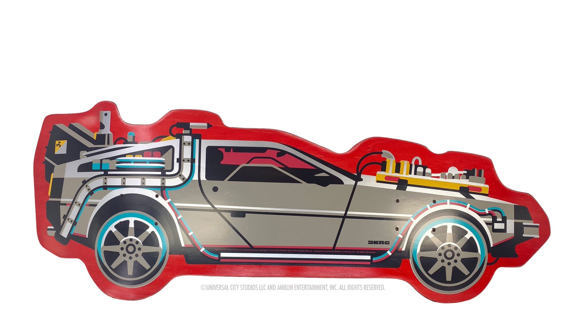 Back to The Future PART III DeLorean Shaped- Prototype Shown