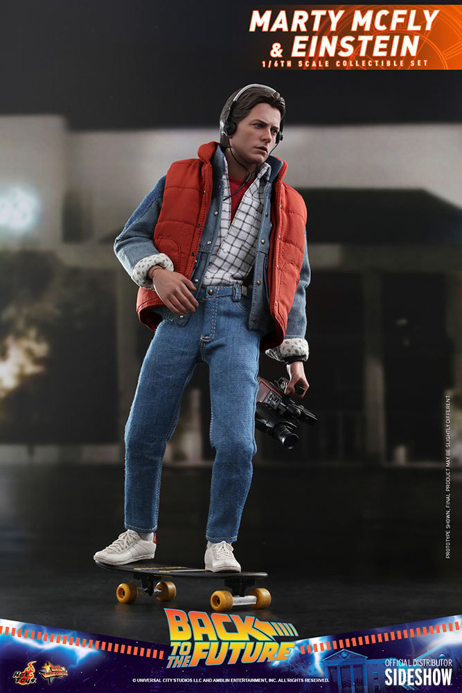 Marty McFly and Einstein Exclusive Edition (Prototype Shown) View 7