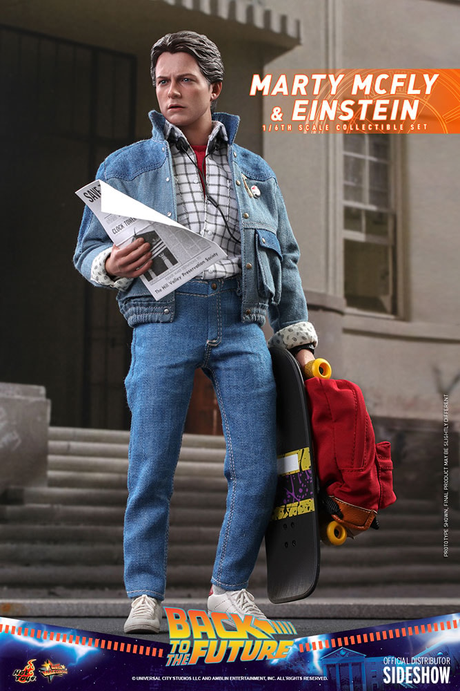 Marty McFly and Einstein Exclusive Edition (Prototype Shown) View 11