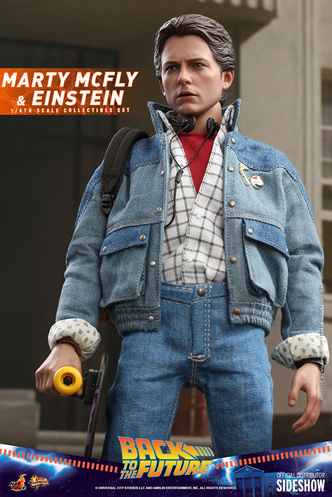 Marty McFly and Einstein Exclusive Edition (Prototype Shown) View 3