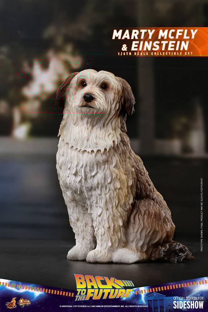 Marty McFly and Einstein Exclusive Edition - Prototype Shown
