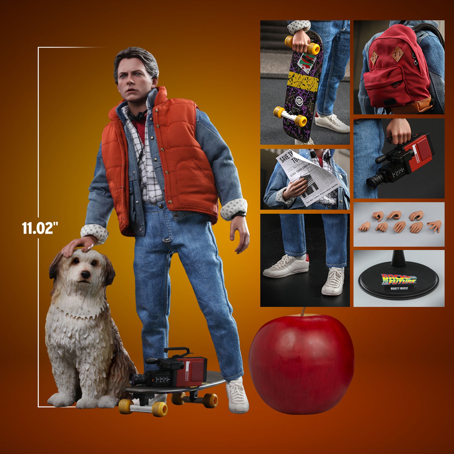 Marty McFly and Einstein Exclusive Edition (Prototype Shown) View 2