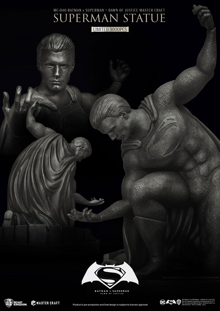 DC Comics Superman Statues  (Prototype Shown) View 8