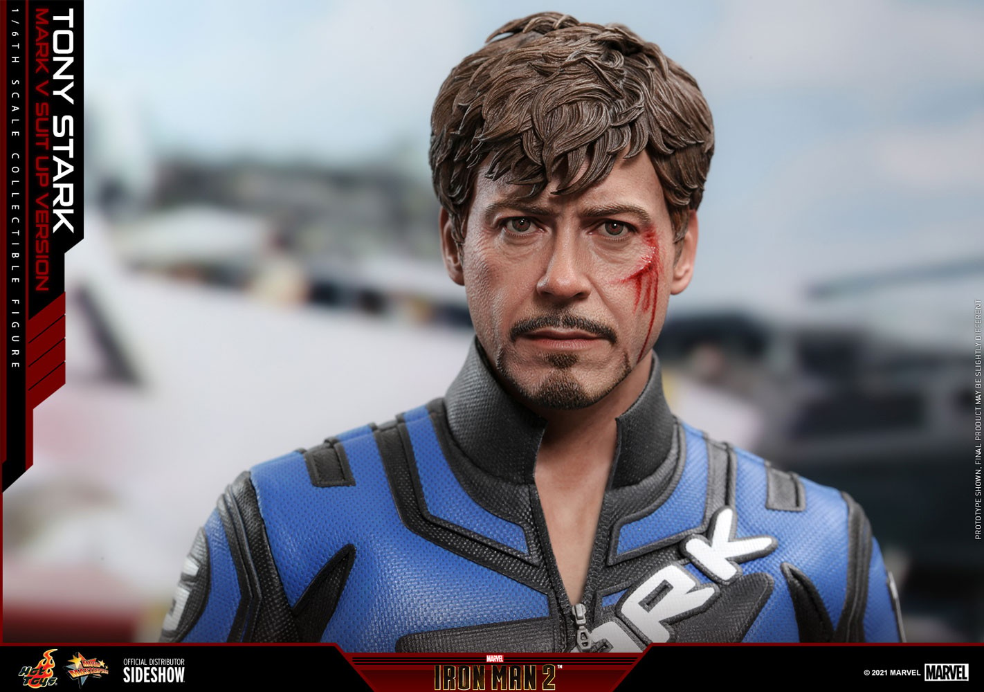 Tony Stark (Mark V Suit up Version) Sixth Scale Collectible Figure by Hot  Toys | Sideshow Collectibles