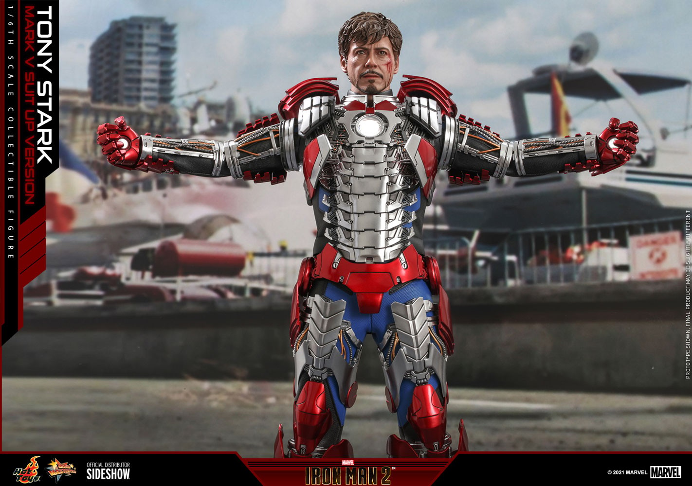 Tony Stark (Mark V Suit Up Version) (Prototype Shown) View 7