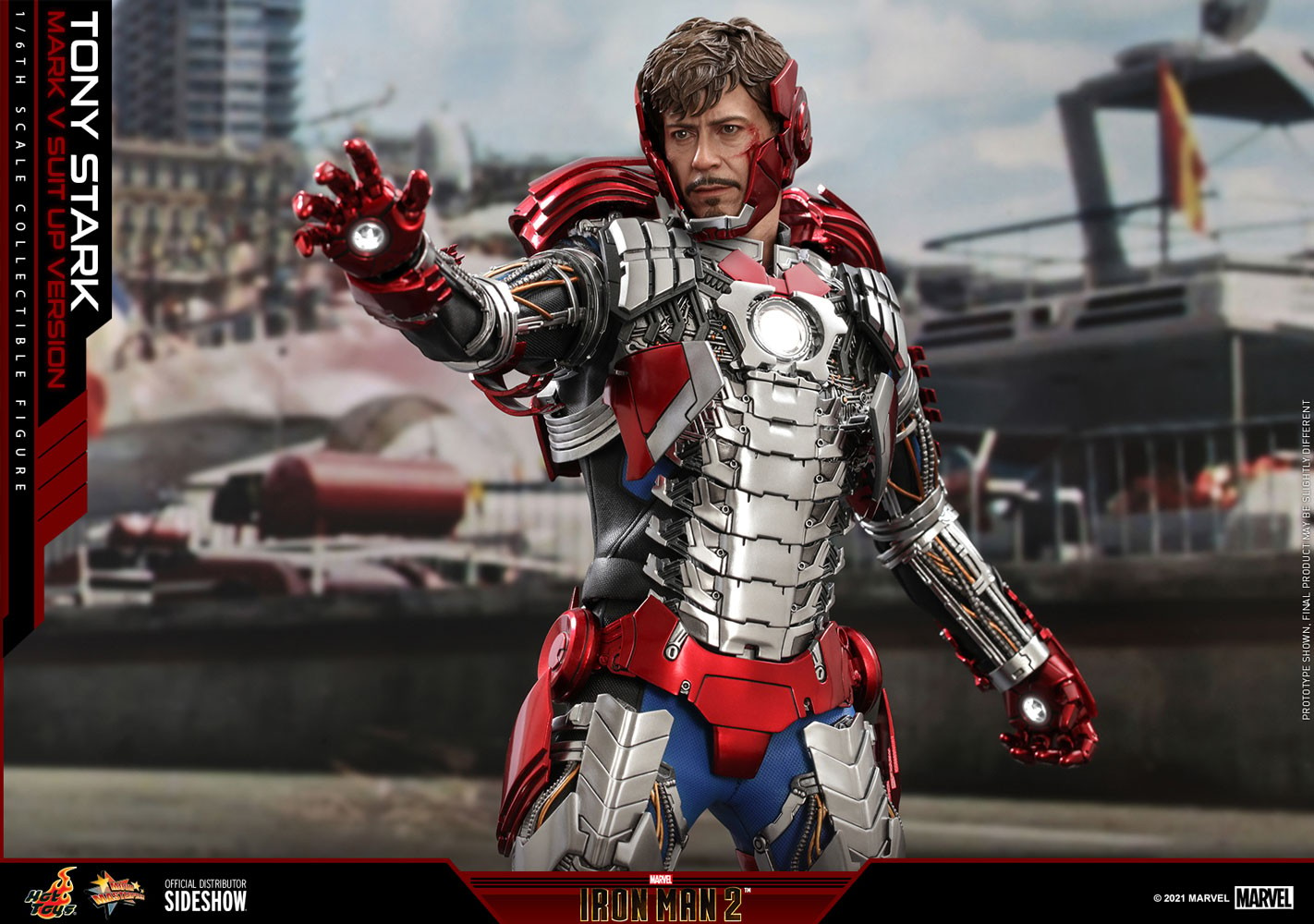 Tony Stark (Mark V Suit Up Version) (Prototype Shown) View 6