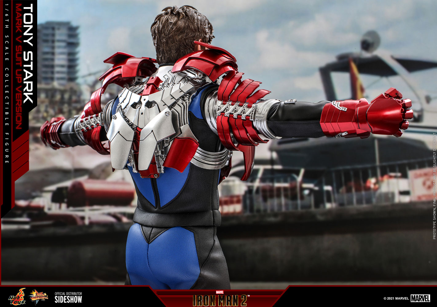 Tony Stark (Mark V Suit Up Version) (Prototype Shown) View 3