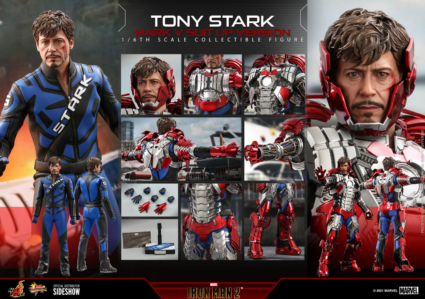 Tony Stark (Mark V Suit Up Version) (Prototype Shown) View 17