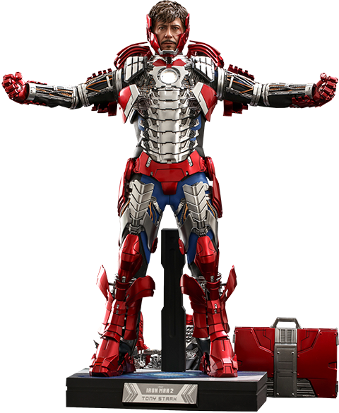 Tony Stark (Mark V Suit Up Version) Deluxe (Prototype Shown) View 21
