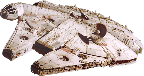 Millennium Falcon View 3