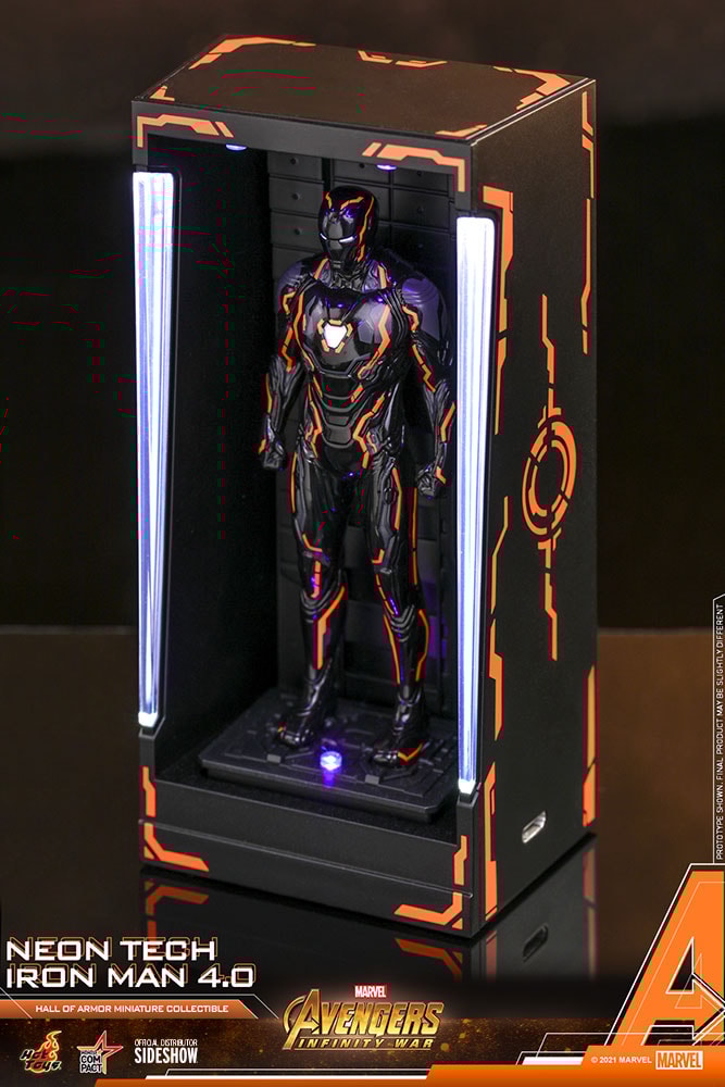 Neon tech iron man price deals