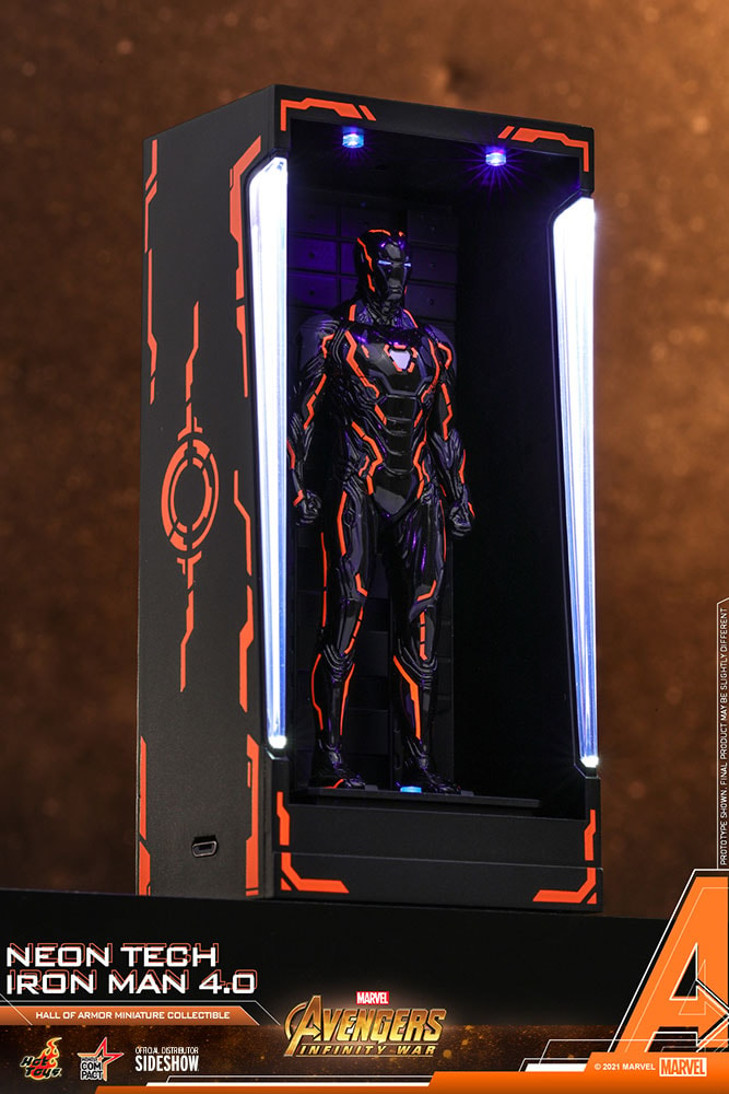 Neon Tech Iron Man 4.0 Hall of Armor- Prototype Shown