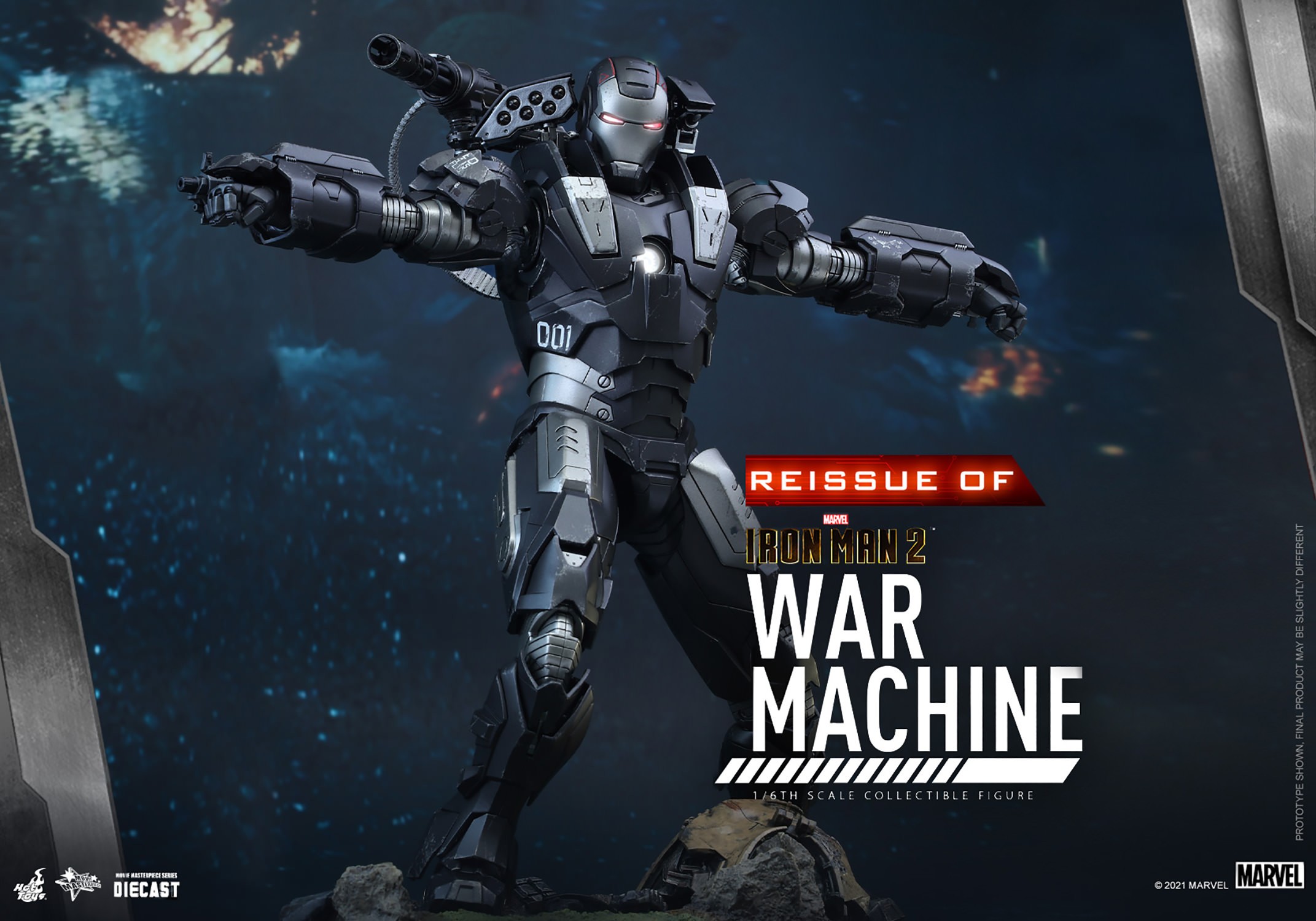 1/6 HOT TOYS MMS120 IRON MAN 2 WAR MACHINE JAMES RHODEY MOVIE ACTION FIGURE