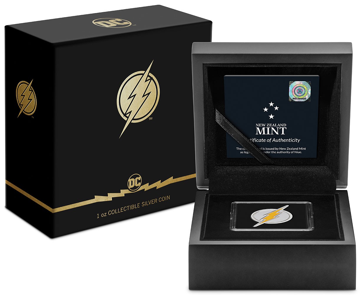 The Flash Emblem 1oz Silver Coin