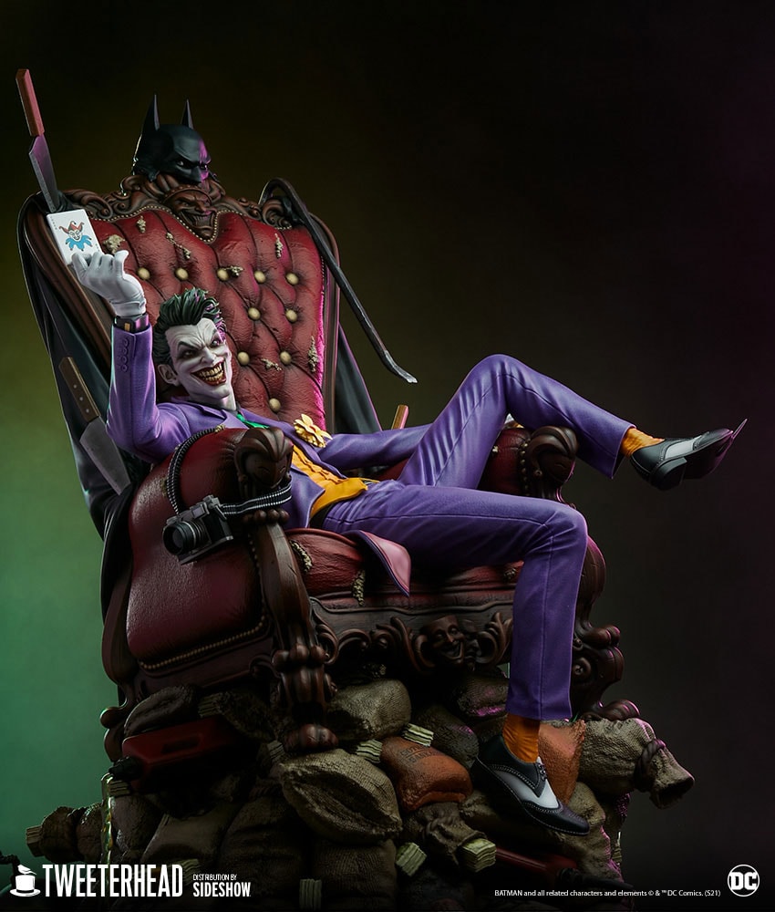 DC Comics The Joker Deluxe Maquette by Tweeterhead Sideshow