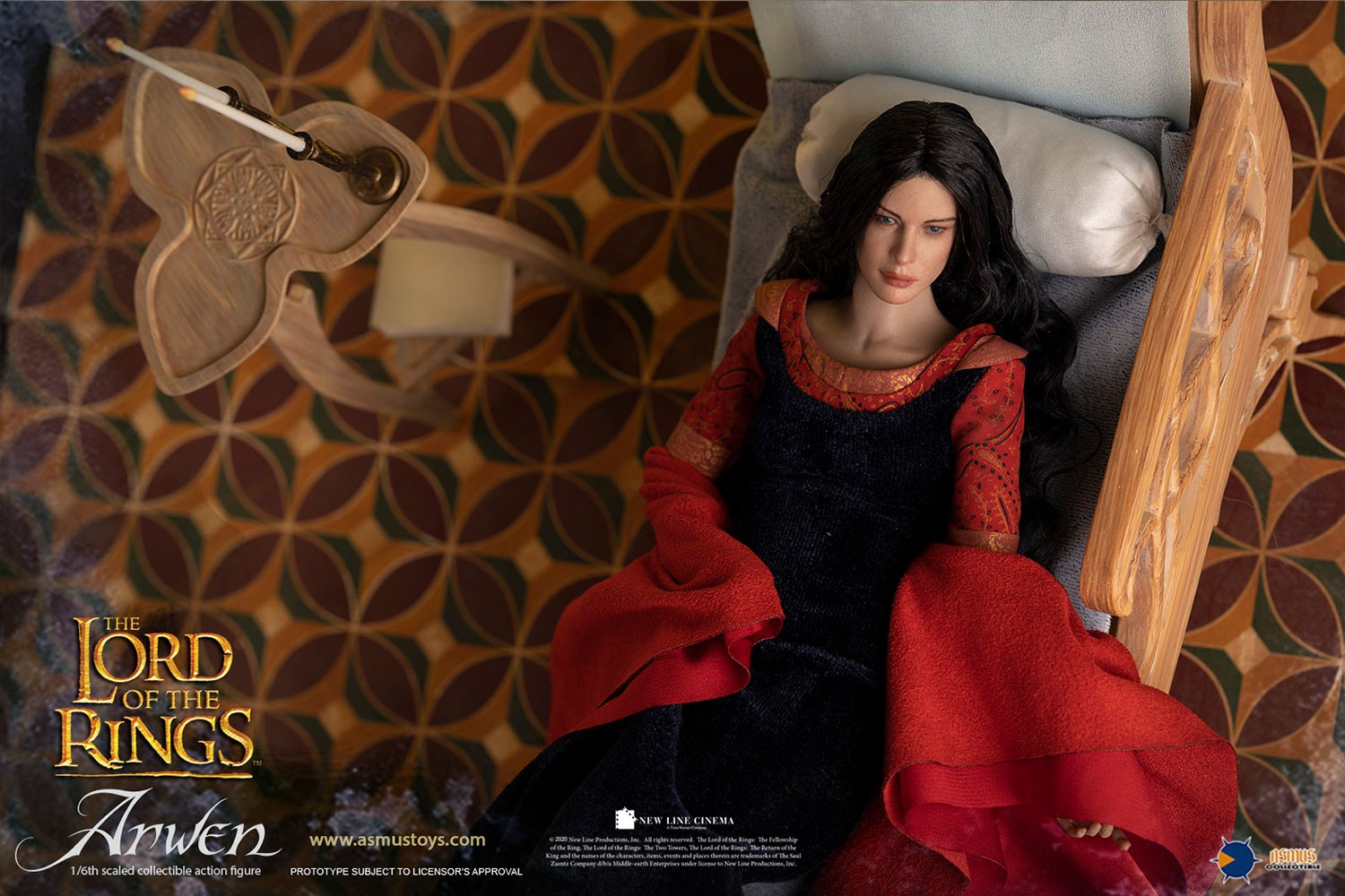 Arwen in Death Frock