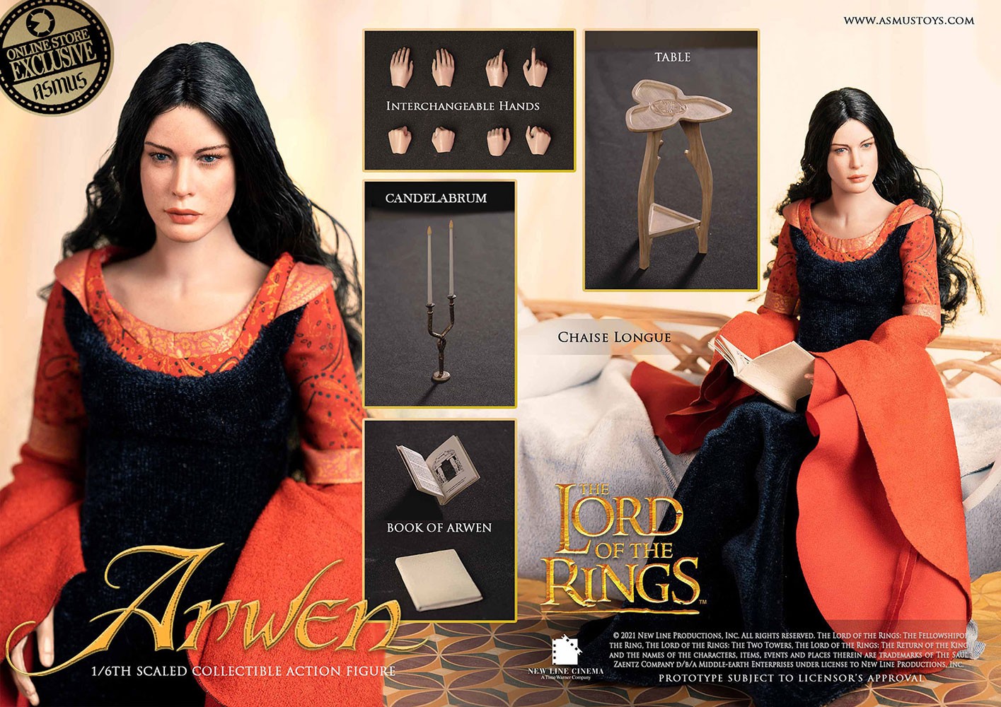 Arwen in Death Frock