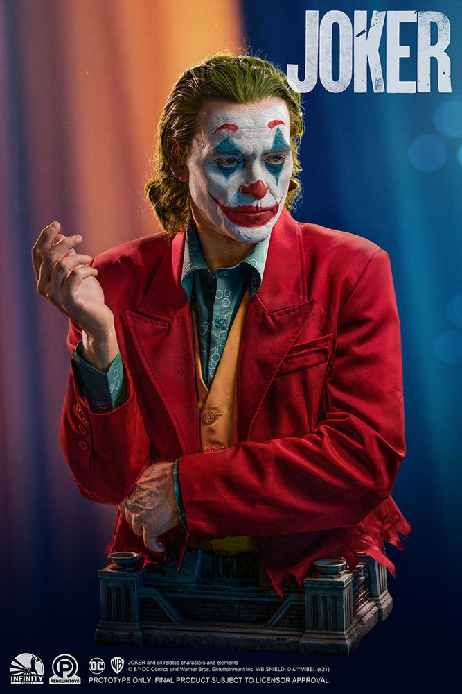 Joker Arthur Fleck Life Size Bust by Infinity Studio