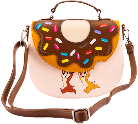 Chip and Dale Donut Crossbody Bag