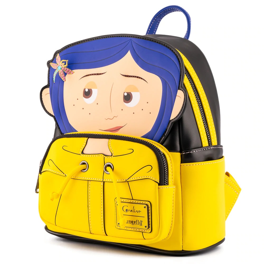 Coraline Raincoat Cosplay Mini Backpack- Prototype Shown
