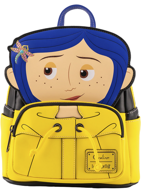 Coraline Raincoat Cosplay Mini Backpack- Prototype Shown
