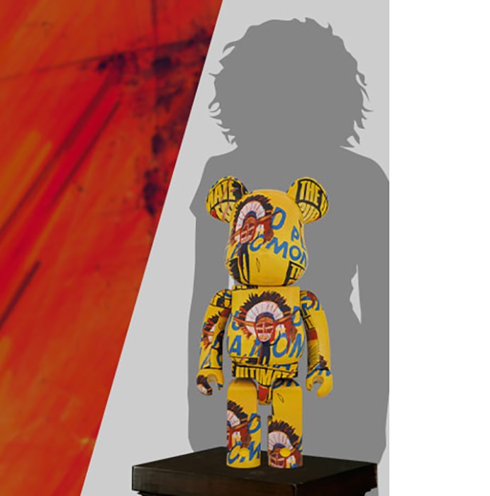 Be@rbrick Andy Warhol x Jean-Michel Basquiat #3 1000% Collectible