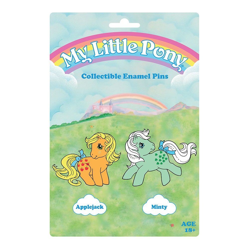 Applejack x Minty Pin Set- Prototype Shown