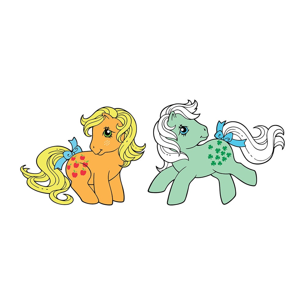 Applejack x Minty Pin Set- Prototype Shown